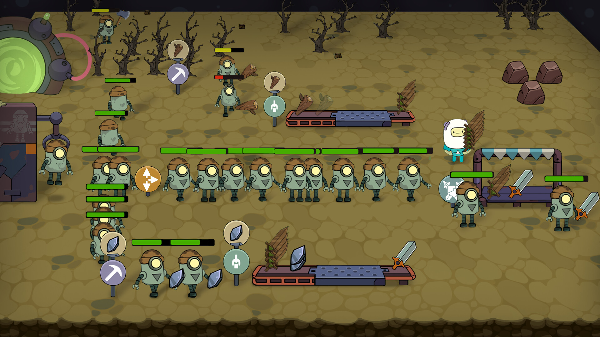 SuperWEIRD: Automation Roguelite Screenshot 4