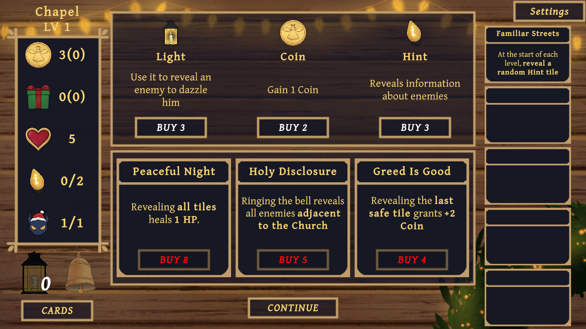 Carol and the Bells: A Cozy Strategy Game Screenshot 2