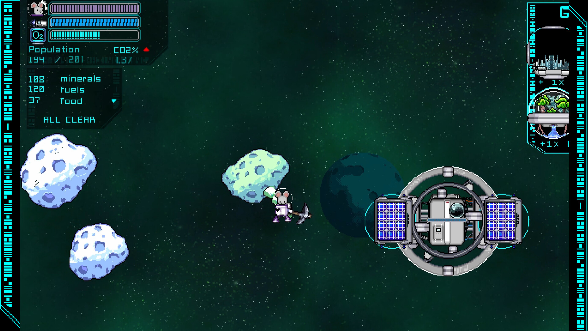 ASTROBURROW Demo Screenshot 0