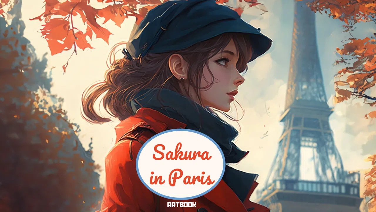 Sakura in Paris Artbook Screenshot 0