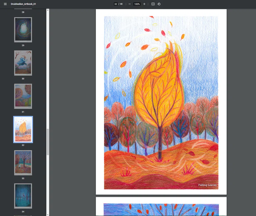 Druidwalker - Artbook Screenshot 3