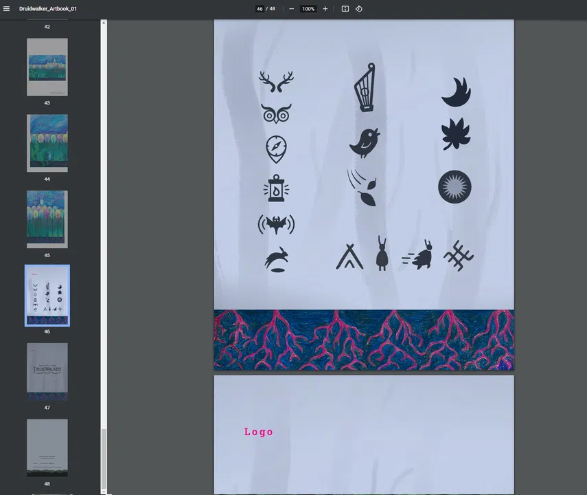 Druidwalker - Artbook Screenshot 4