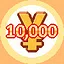 Rich enough to buy cat snack icon
