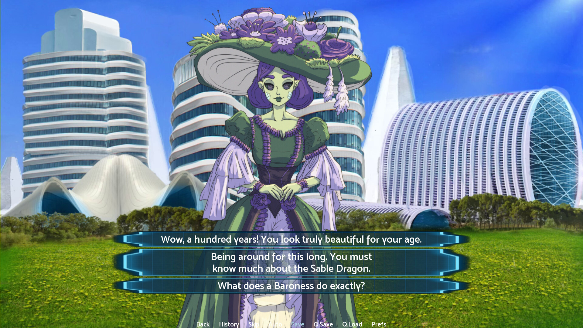 Destiny Worlds - Sci-Fi Visual Novel Screenshot 0