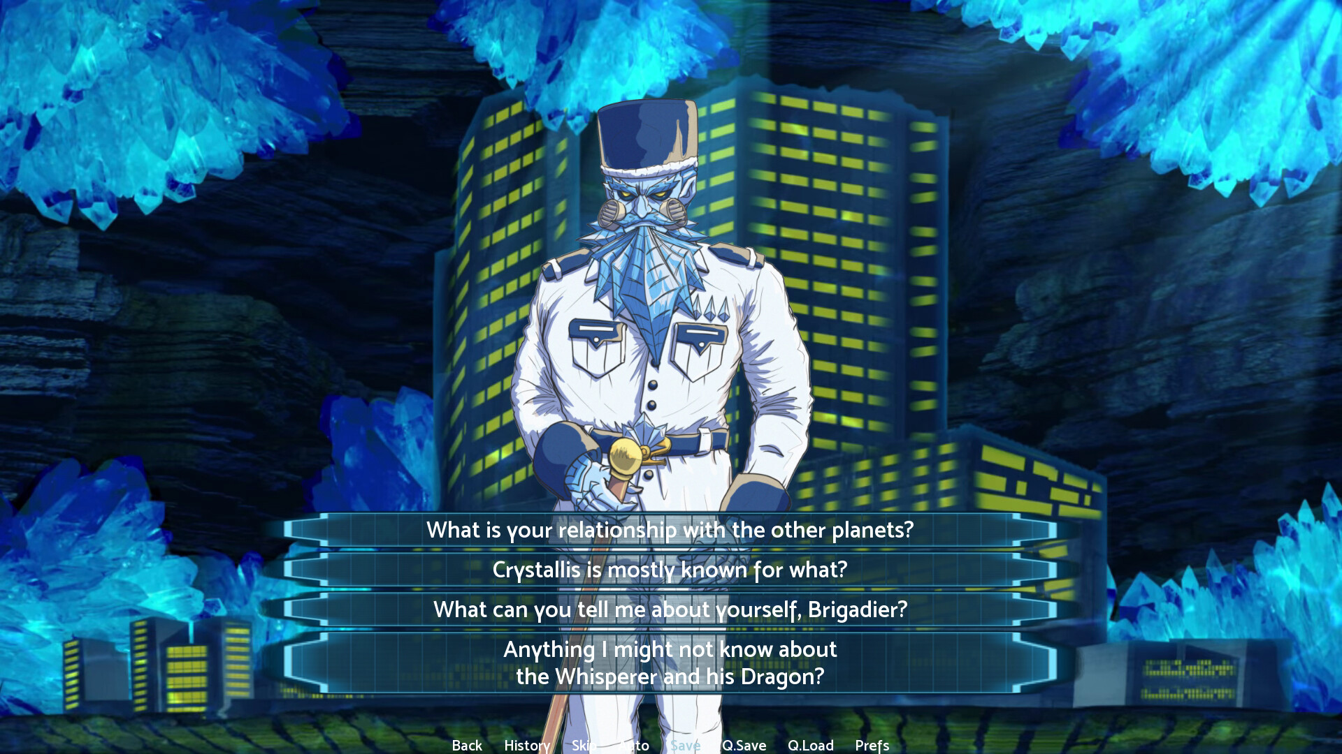 Destiny Worlds - Sci-Fi Visual Novel Demo Screenshot 0
