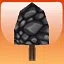 Make a stone shovel icon