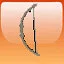 Make a wooden bow icon