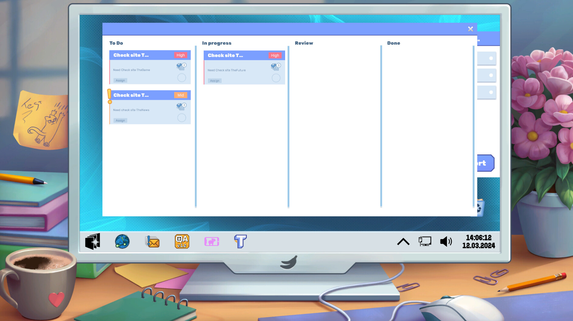 QA Simulator Screenshot 0