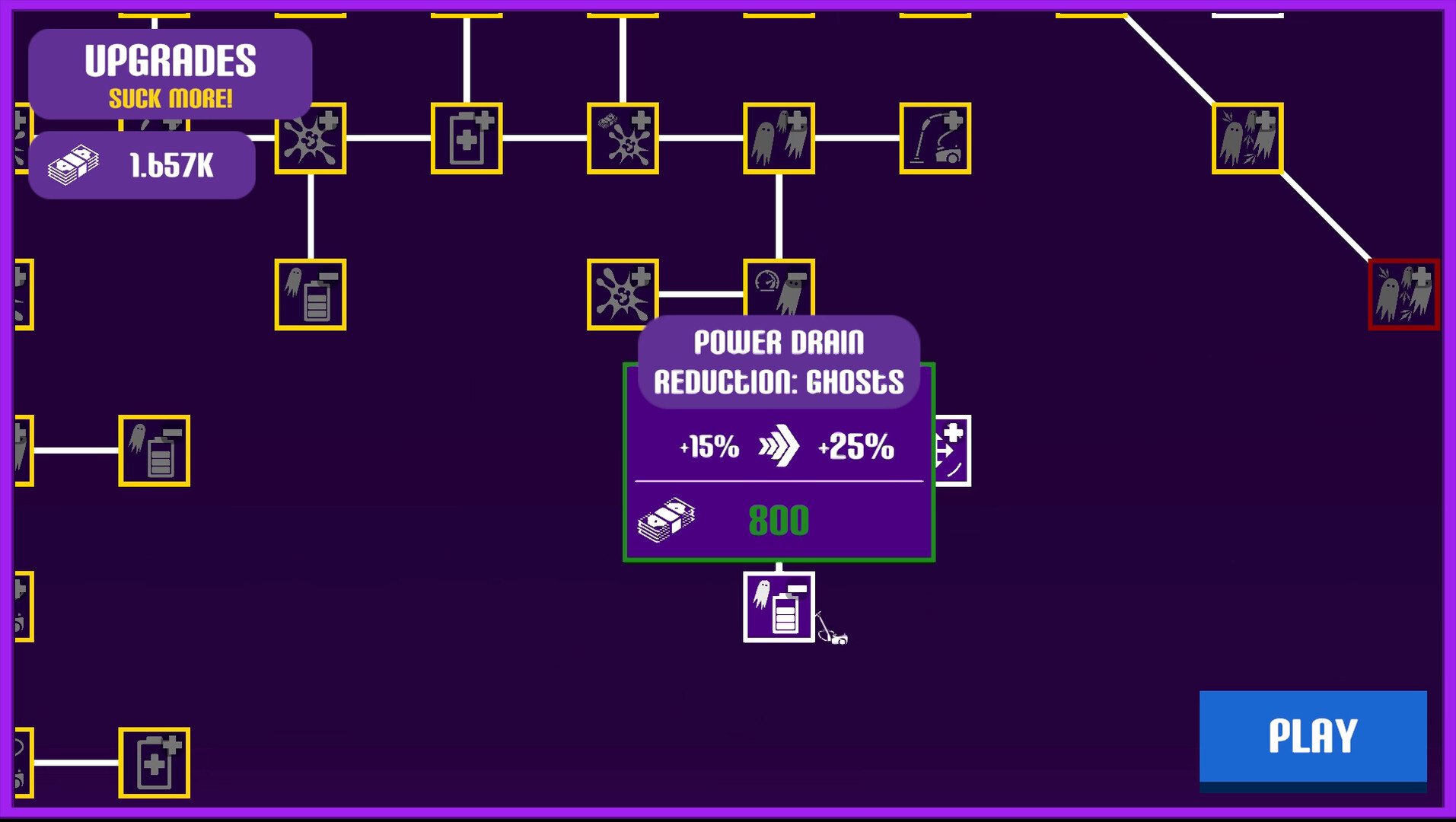 A game about sucking (up ghosts with a Vacuum) Screenshot 3