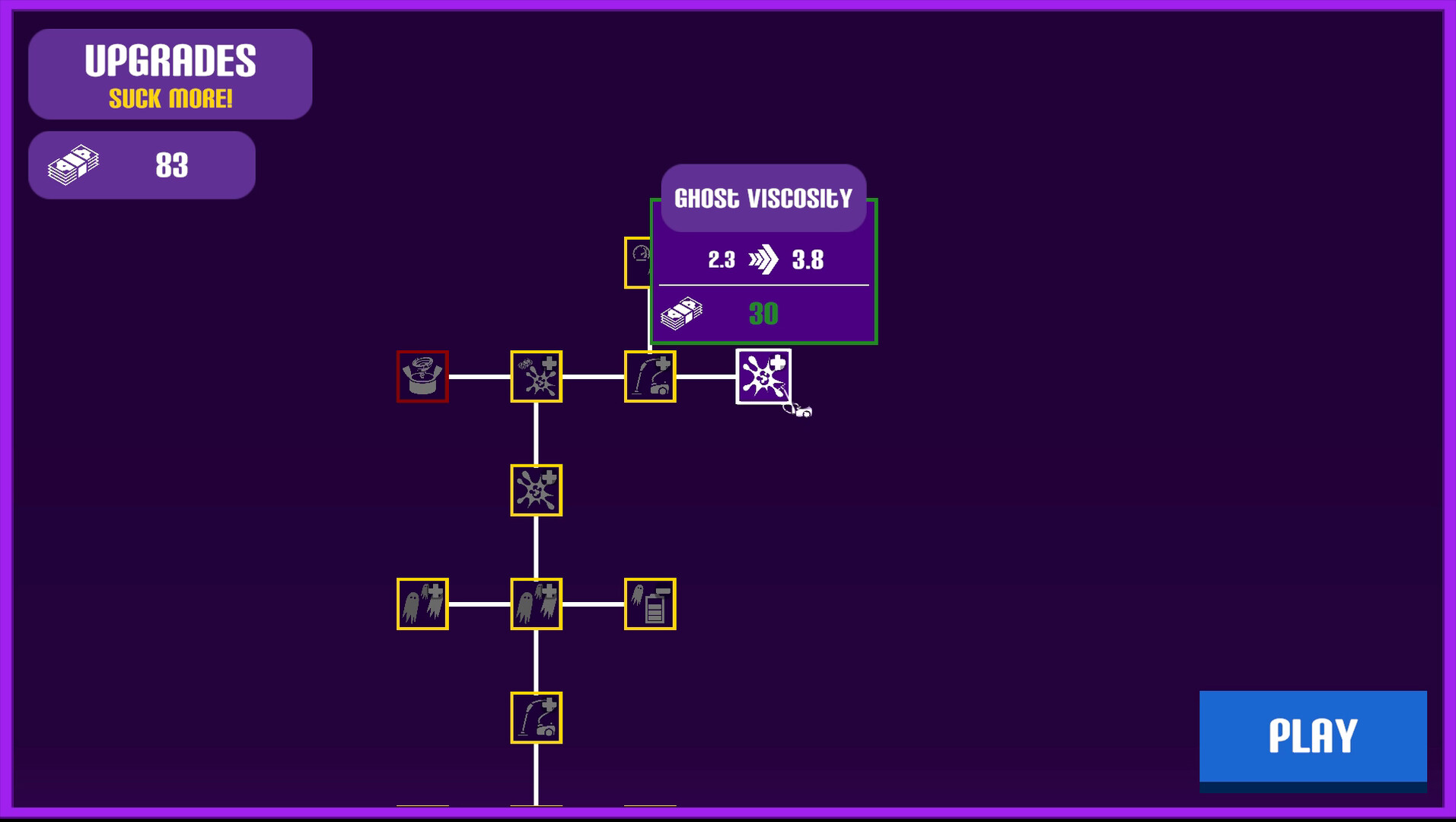 A game about sucking (up ghosts with a Vacuum) Screenshot 1