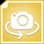 Behind the lens icon