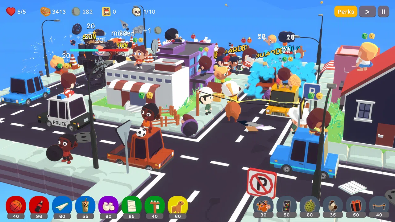 Kooky Kids Fort Defense Screenshot 0