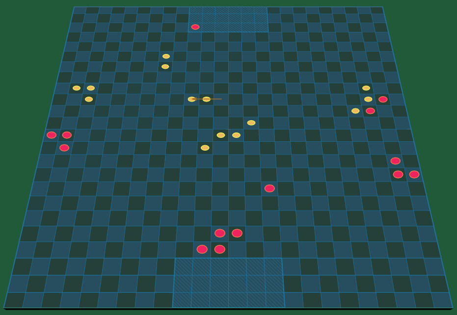 Ukrainian Soccer  ( any two points directed towards the net can score ) Screenshot 4
