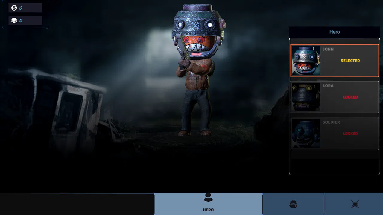 Iron can warrior Screenshot 0