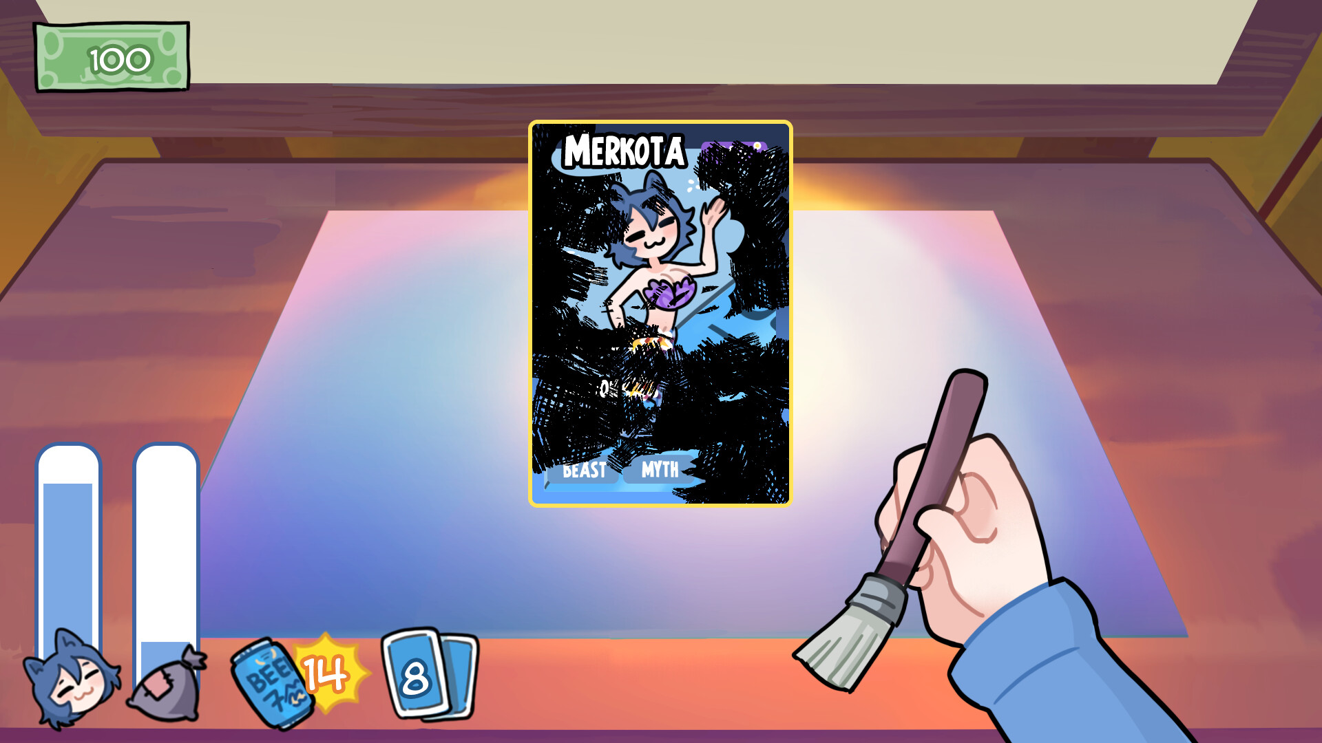 KOTAMON: My Sis Found A Super-Rare Card In Her Cereal Box, So I Became A Garbage Man To Find The Entire Collection And Earn $1,000,000 Screenshot 1