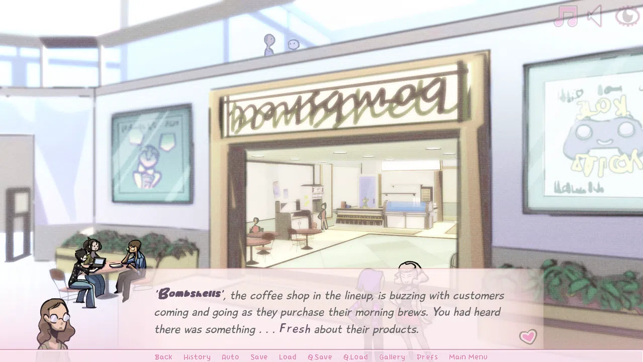 Bombshell Barista: Speed Dating Screenshot 0