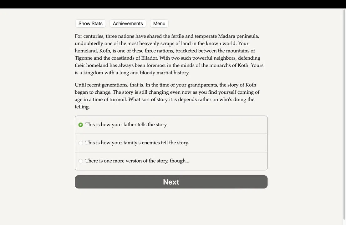 Turncoat Chronicle Demo Screenshot 0