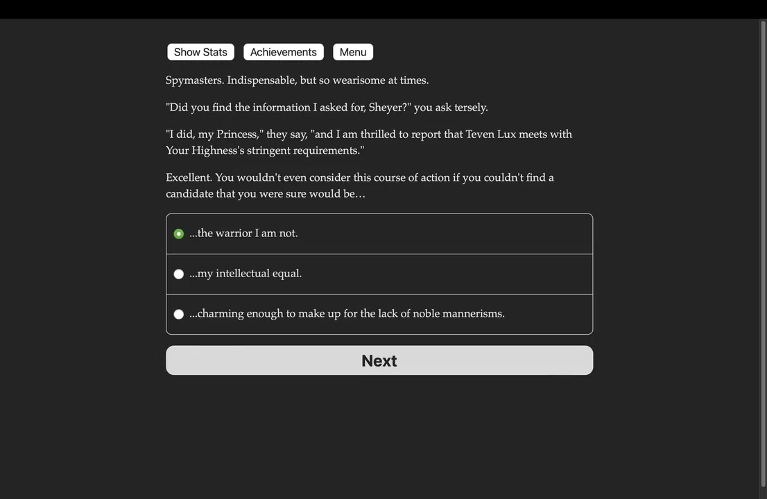 Turncoat Chronicle Demo Screenshot 1