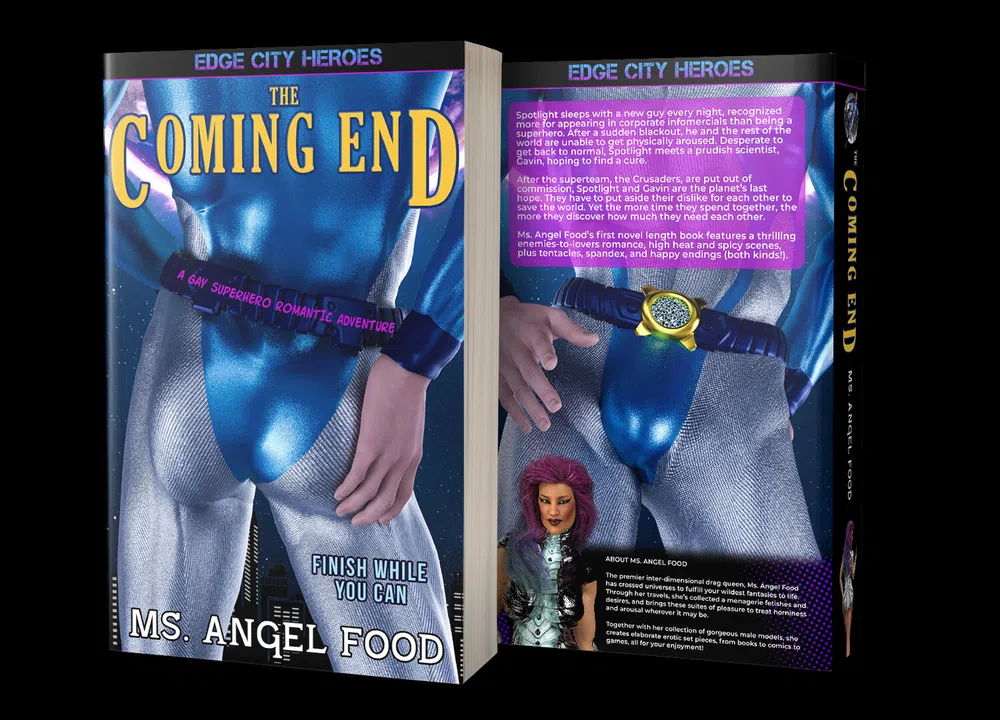 The Coming End: A Gay Superhero Erotic Novel (eBook) Screenshot 1
