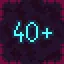 Wave 40 reached icon