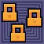 Padlocks fan icon