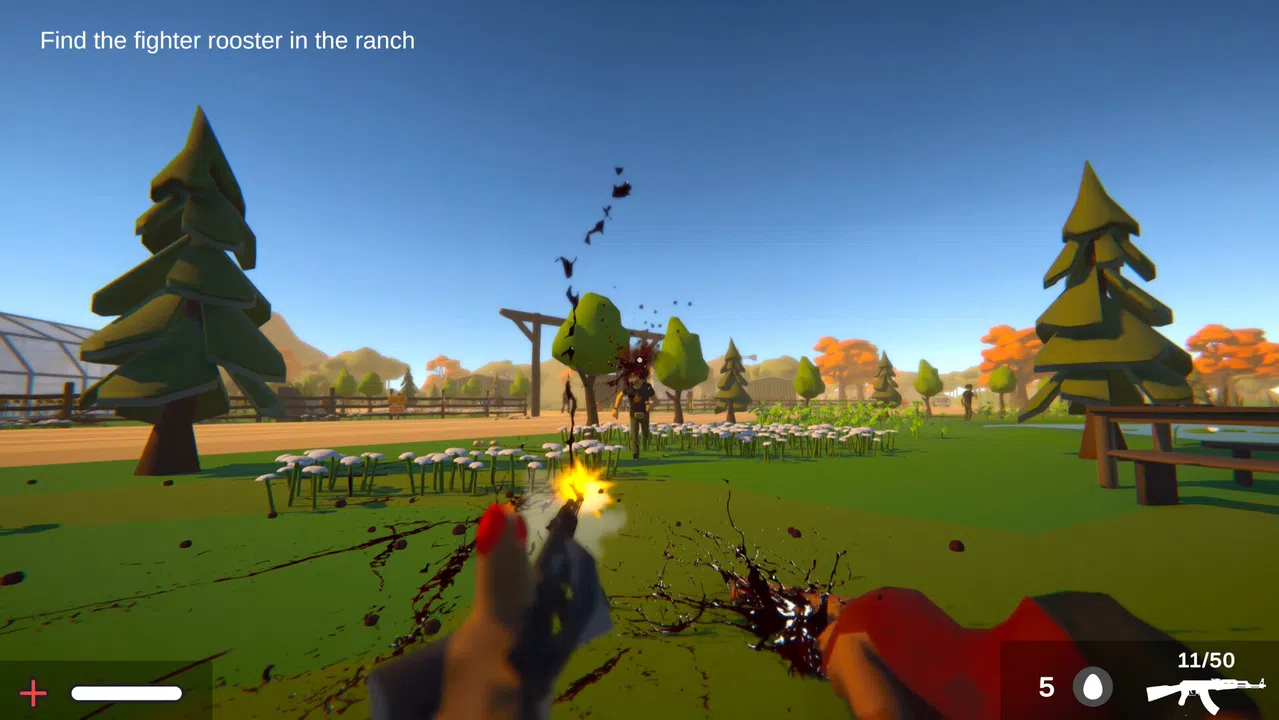 Revenge Of Chickens Screenshot 1