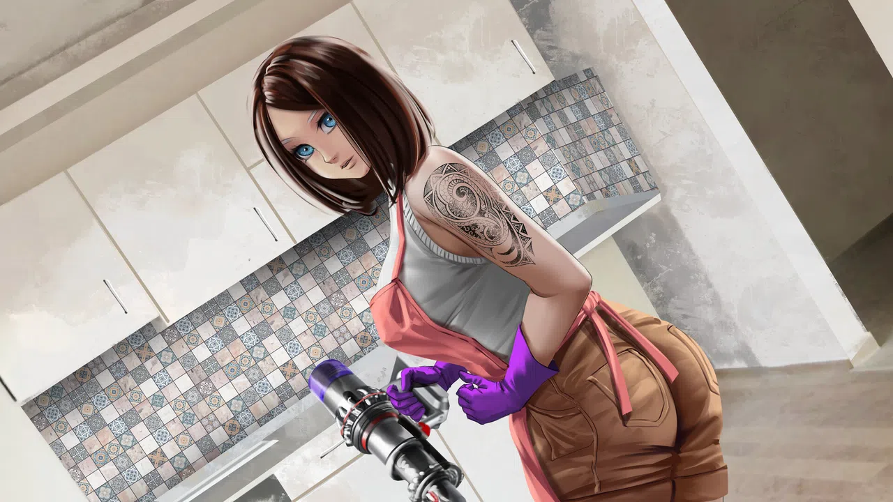 Cleaning Girls Screenshot 0