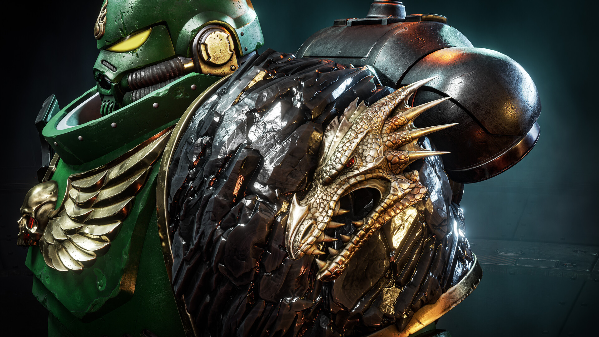 Warhammer 40,000: Space Marine 2 - Salamanders Cosmetic Pack Screenshot 3