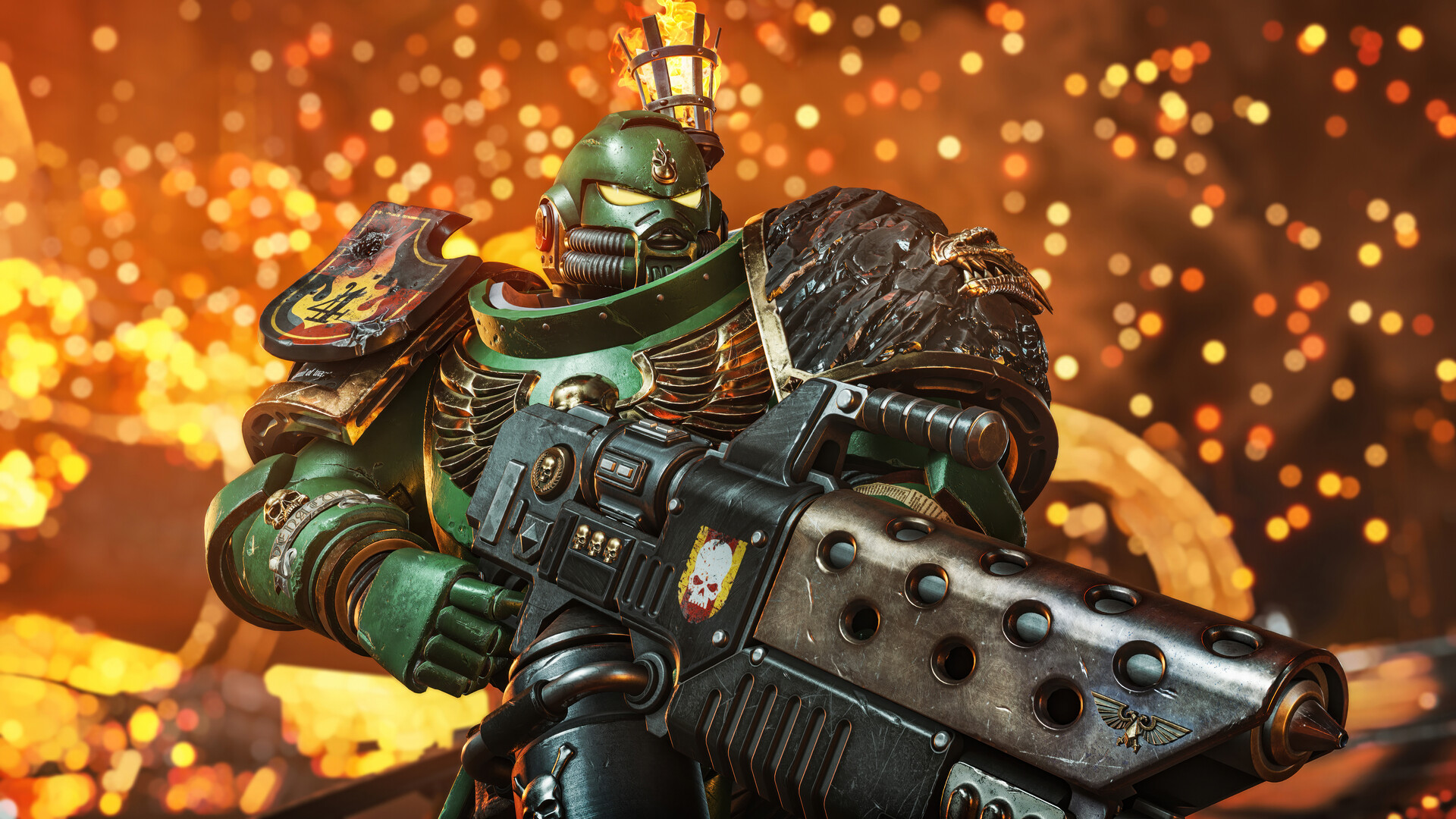 Warhammer 40,000: Space Marine 2 - Salamanders Cosmetic Pack Screenshot 0