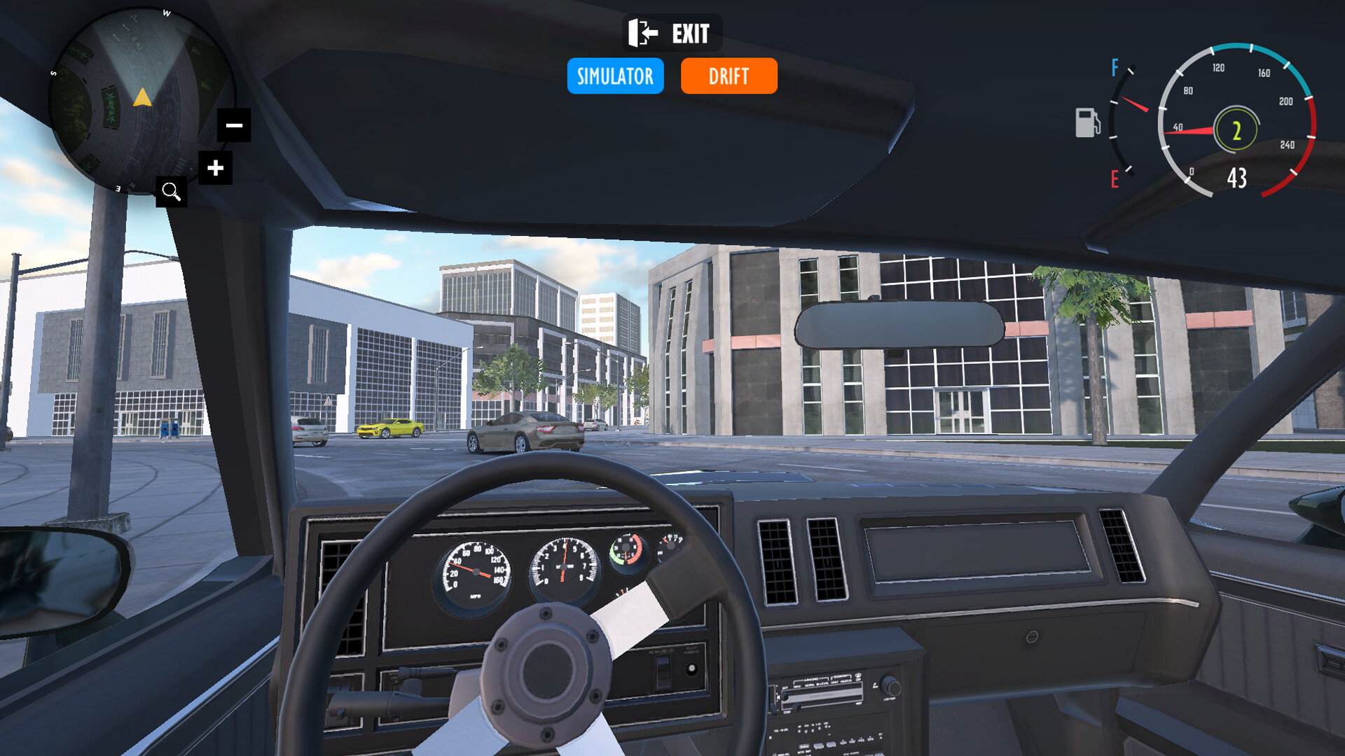 Classic Car Simulator: Car Driving Screenshot 3