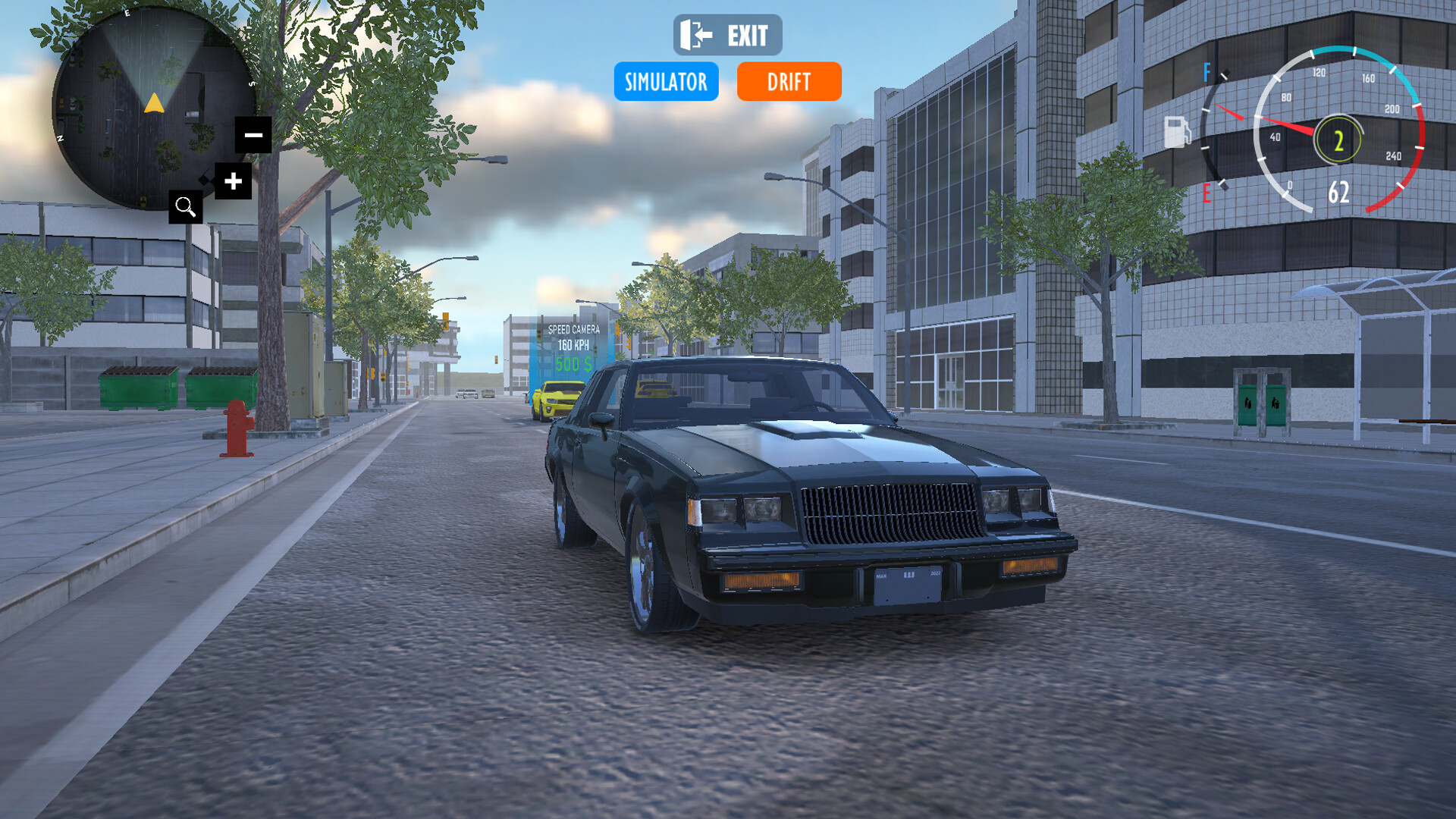 Classic Car Simulator: Car Driving Screenshot 1