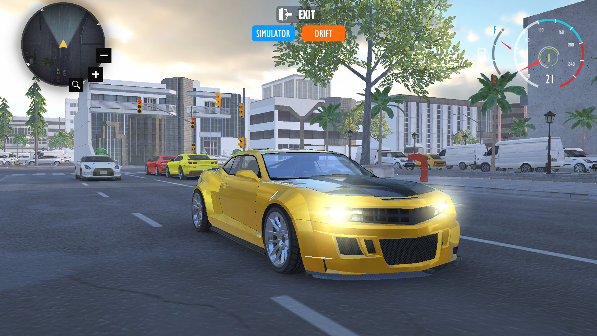 Classic Car Simulator: Car Driving Screenshot 0