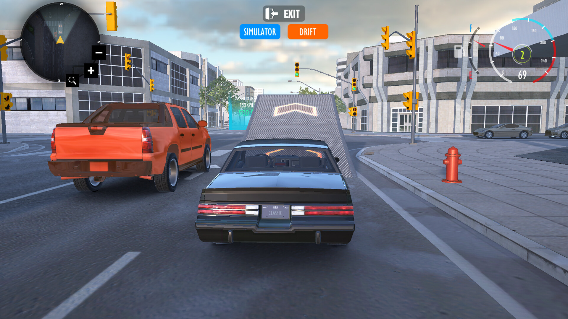 Classic Car Simulator: Car Driving Screenshot 4