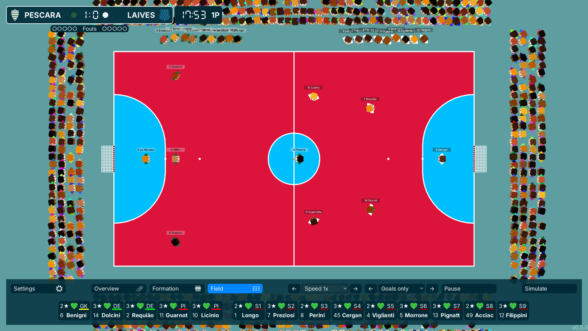 99Managers Futsal Edition Screenshot 4