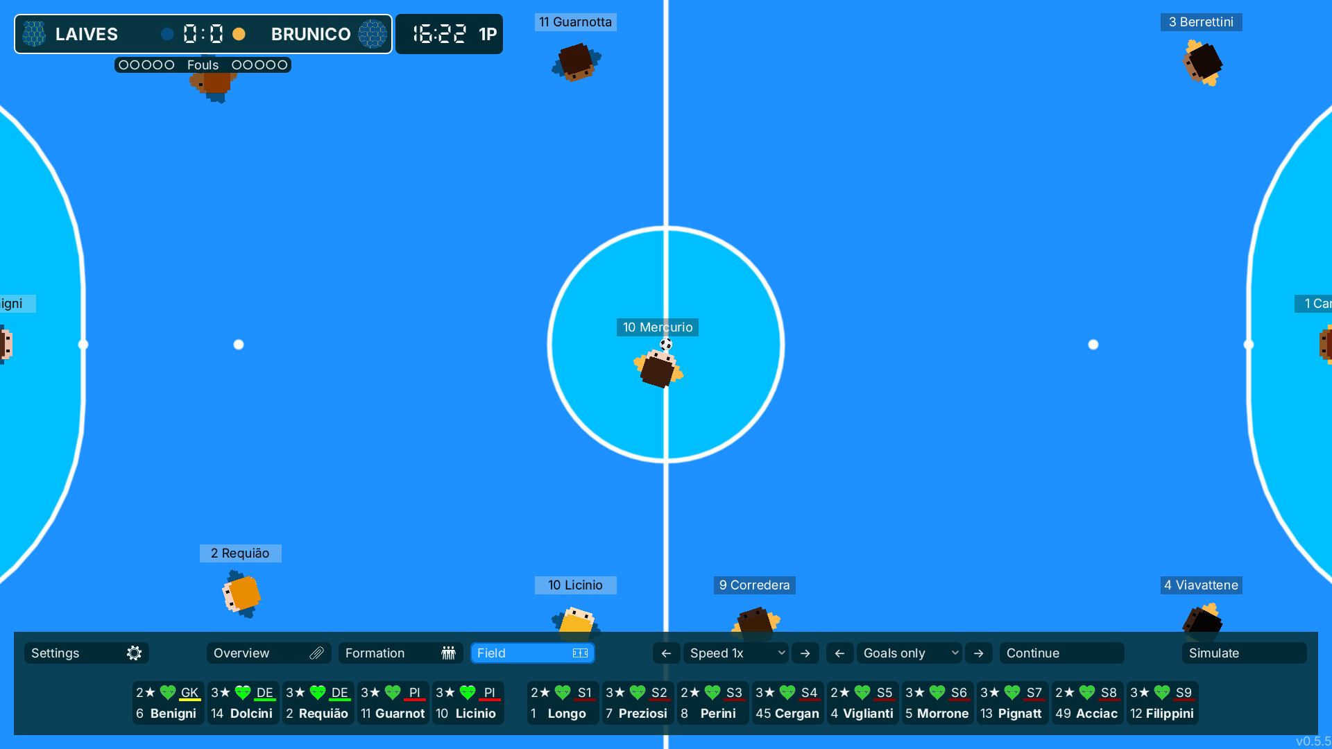 99Managers Futsal Edition Screenshot 0