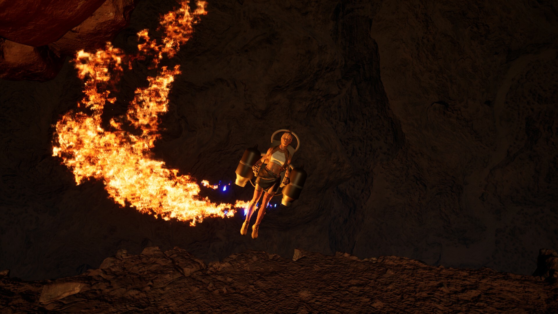 Game about jetpack fly Screenshot 1