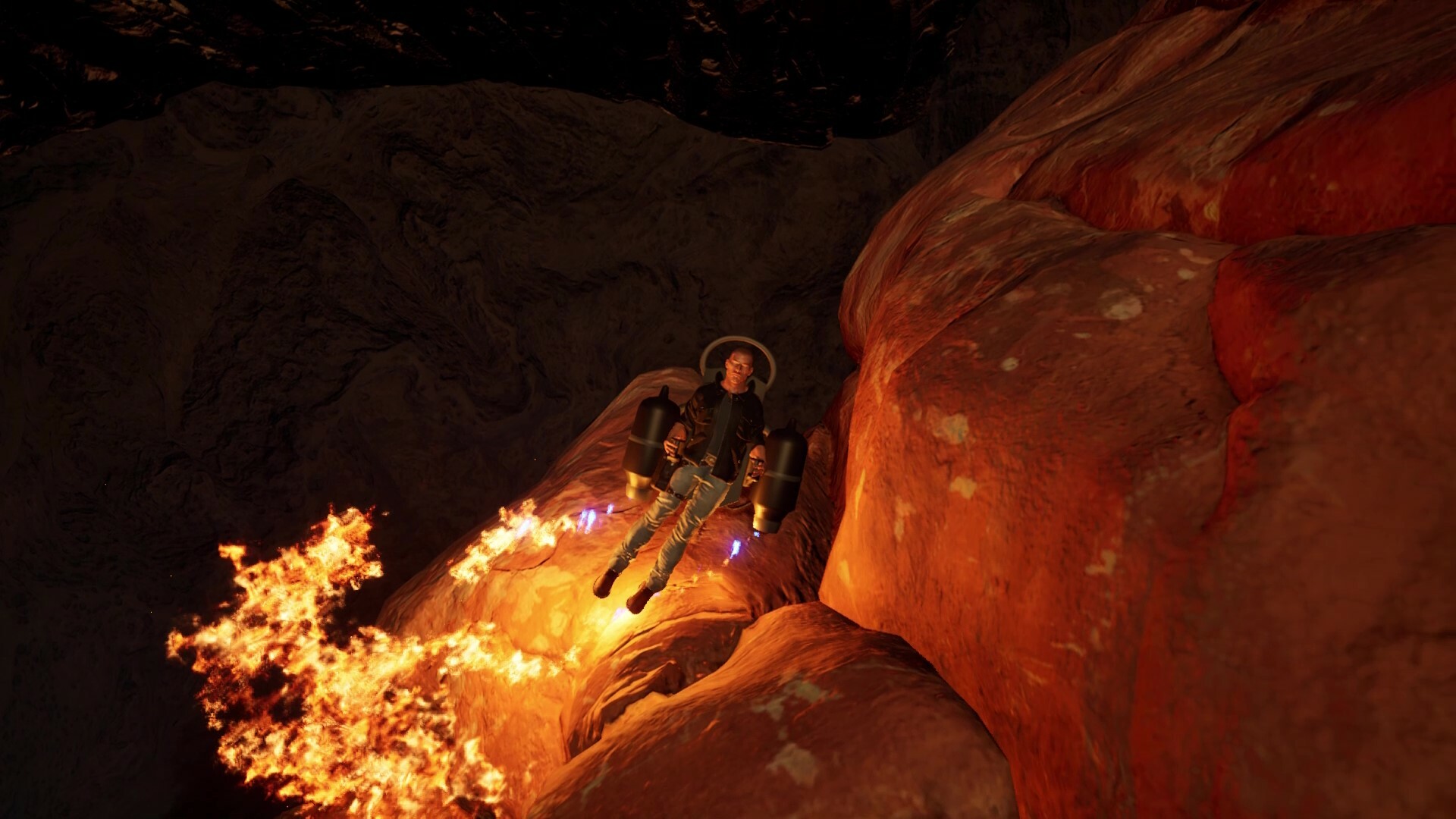 Game about jetpack fly Screenshot 4