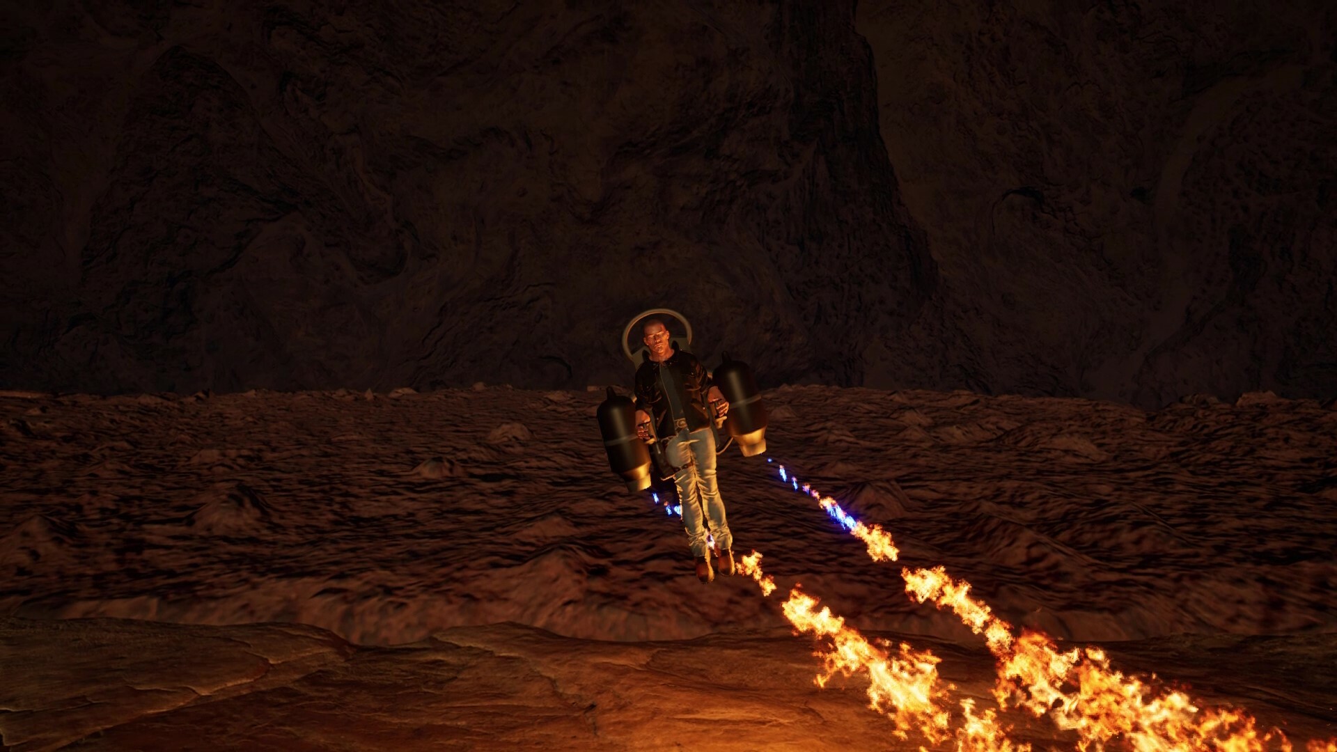 Game about jetpack fly Screenshot 2