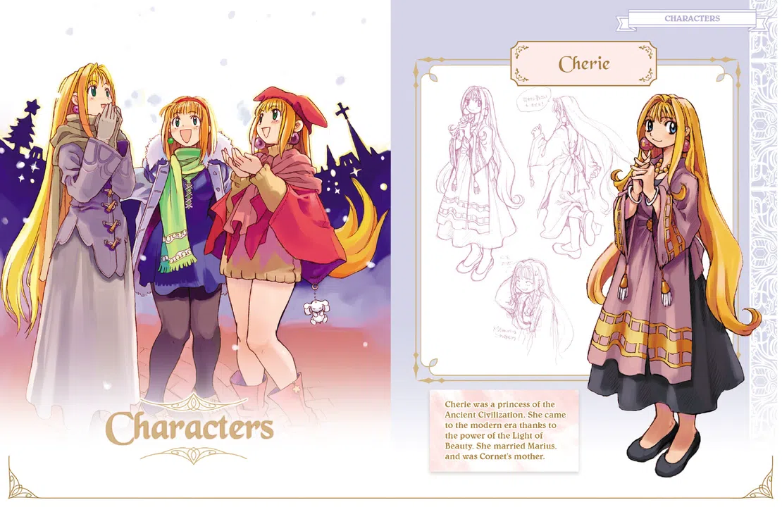 Rhapsody III: Memories of Marl Kingdom - Art Book Screenshot 1