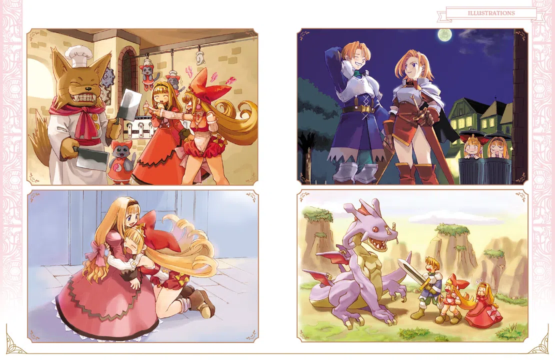 Rhapsody II: Ballad of the Little Princess - Art Book Screenshot 2