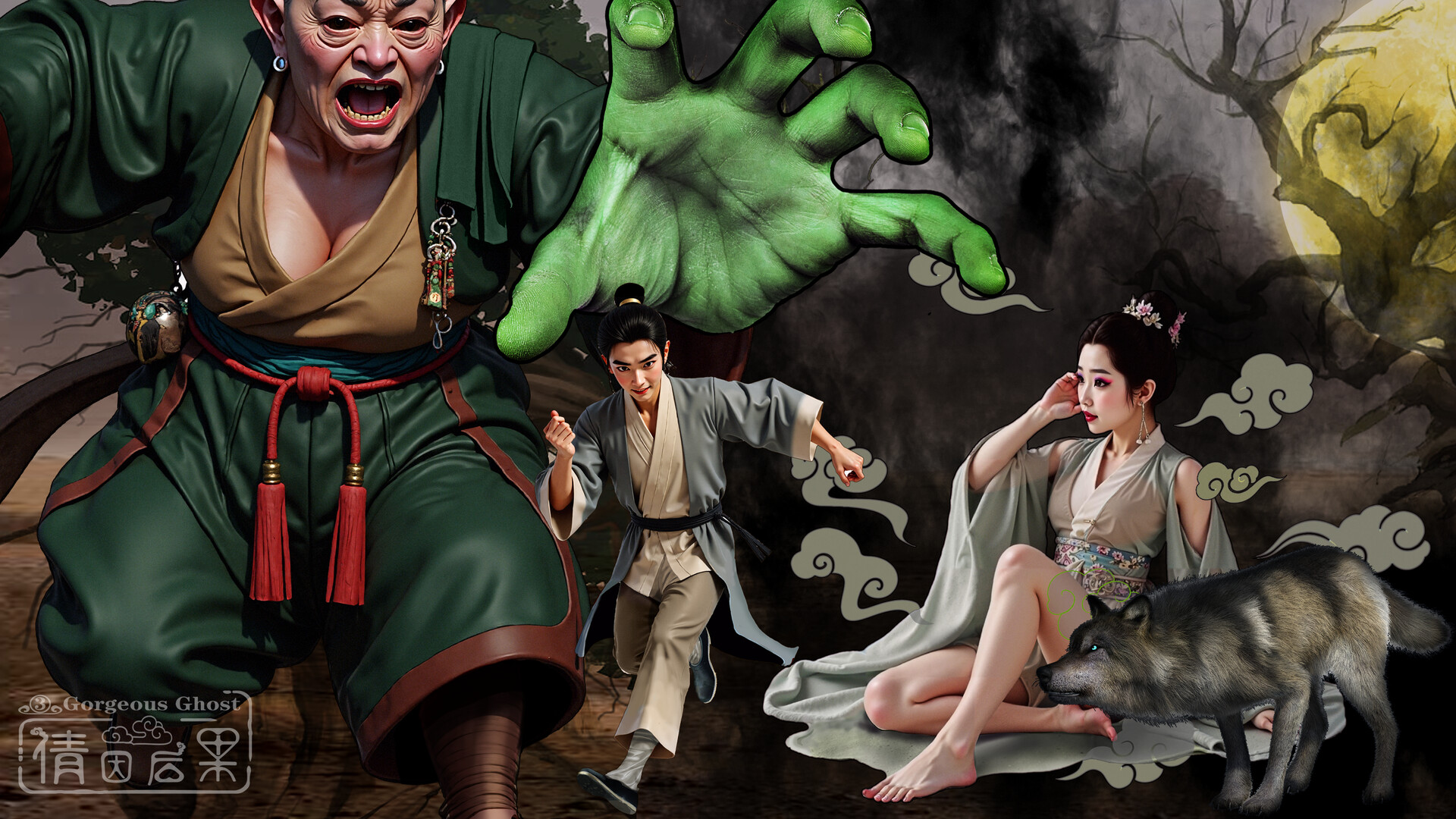 Gorgeous Ghost: Blaze Screenshot 1