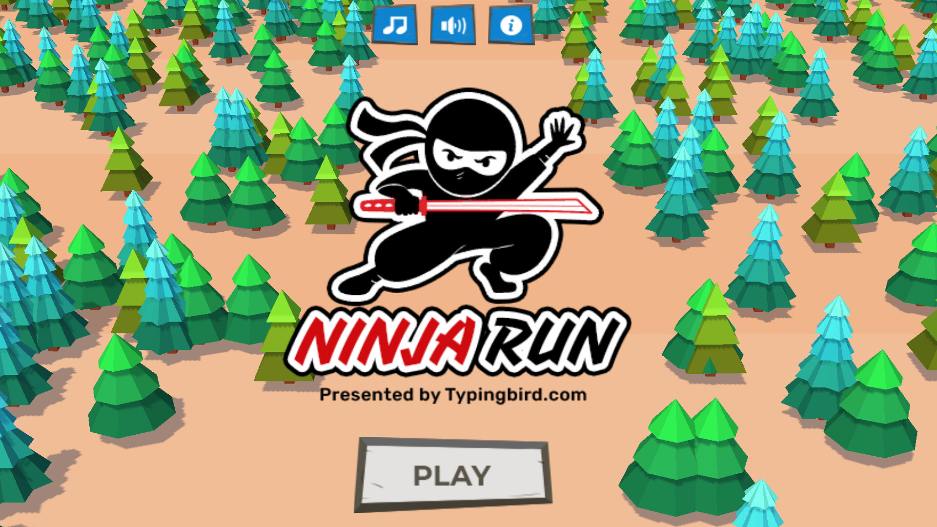 Ninja Run 3D - Typing Game Screenshot 4