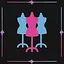 Many mannequins icon