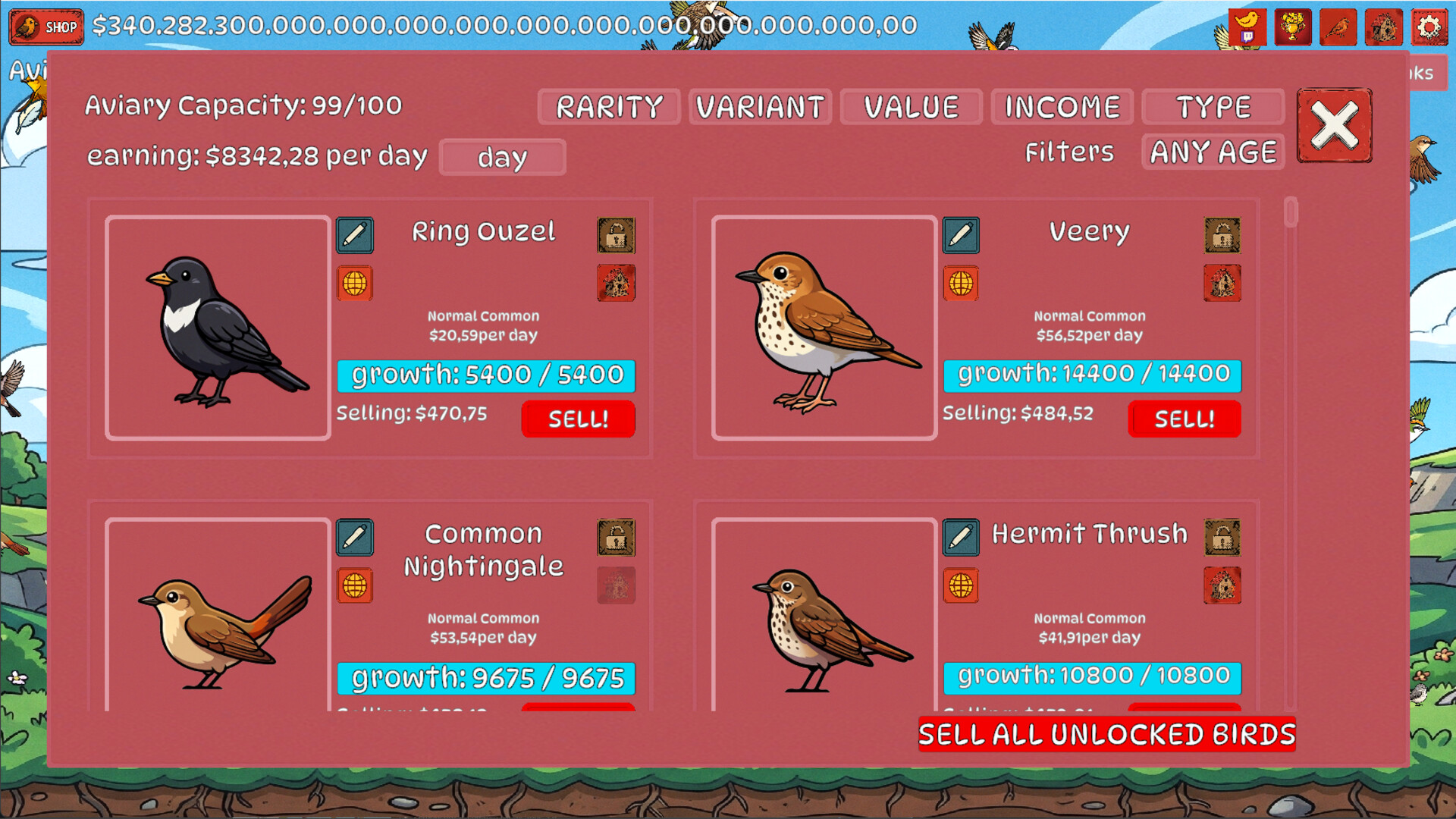 Aviarium Demo Screenshot 3