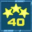 All Levels 3 Star Completed icon