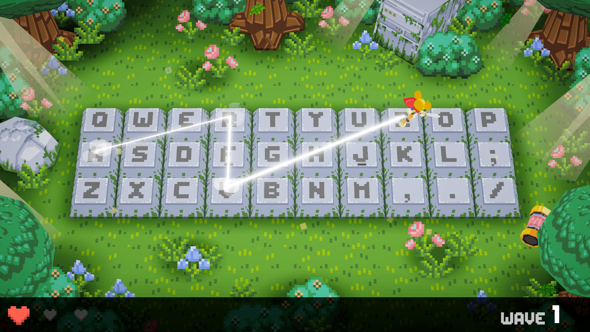 Keyboard Warrior Screenshot 1