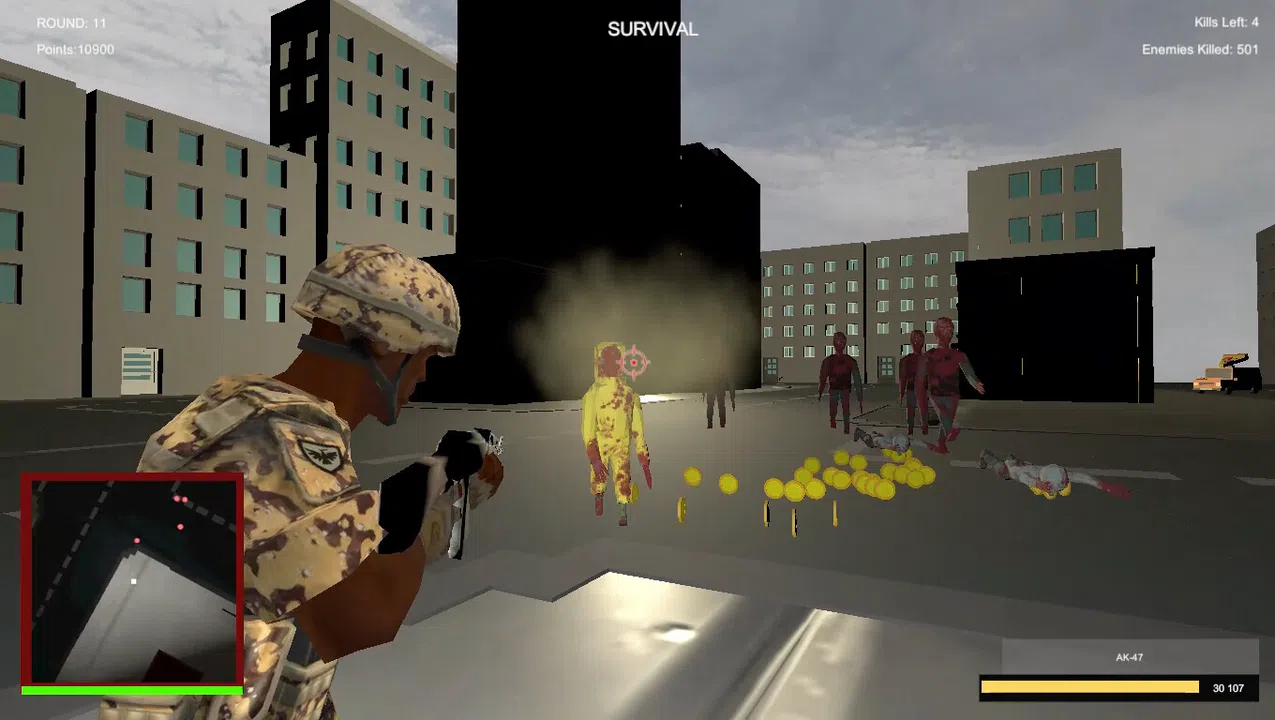 Apocalypse - Zombie City Demo Screenshot 0