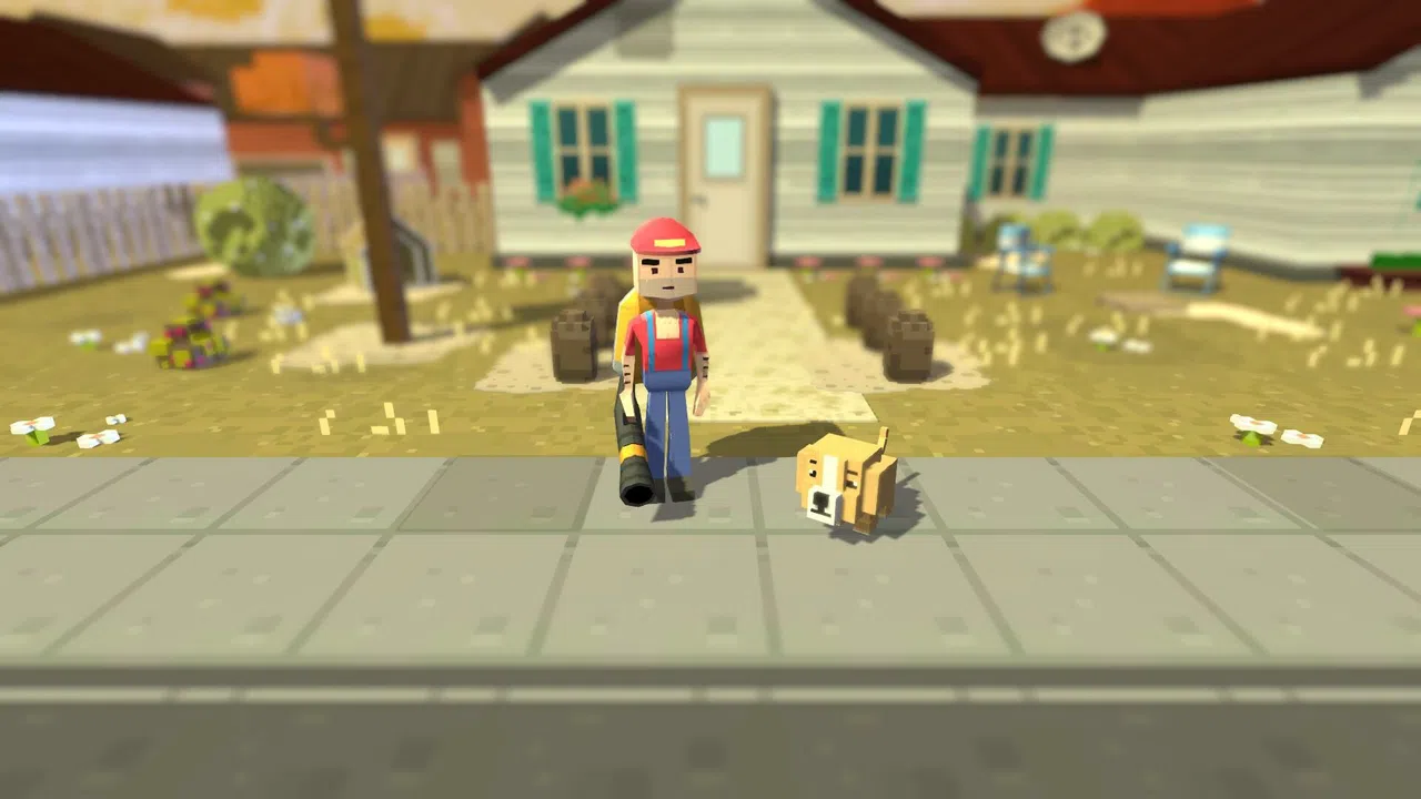 Leaf Blower Man - Pet Doggo Screenshot 0