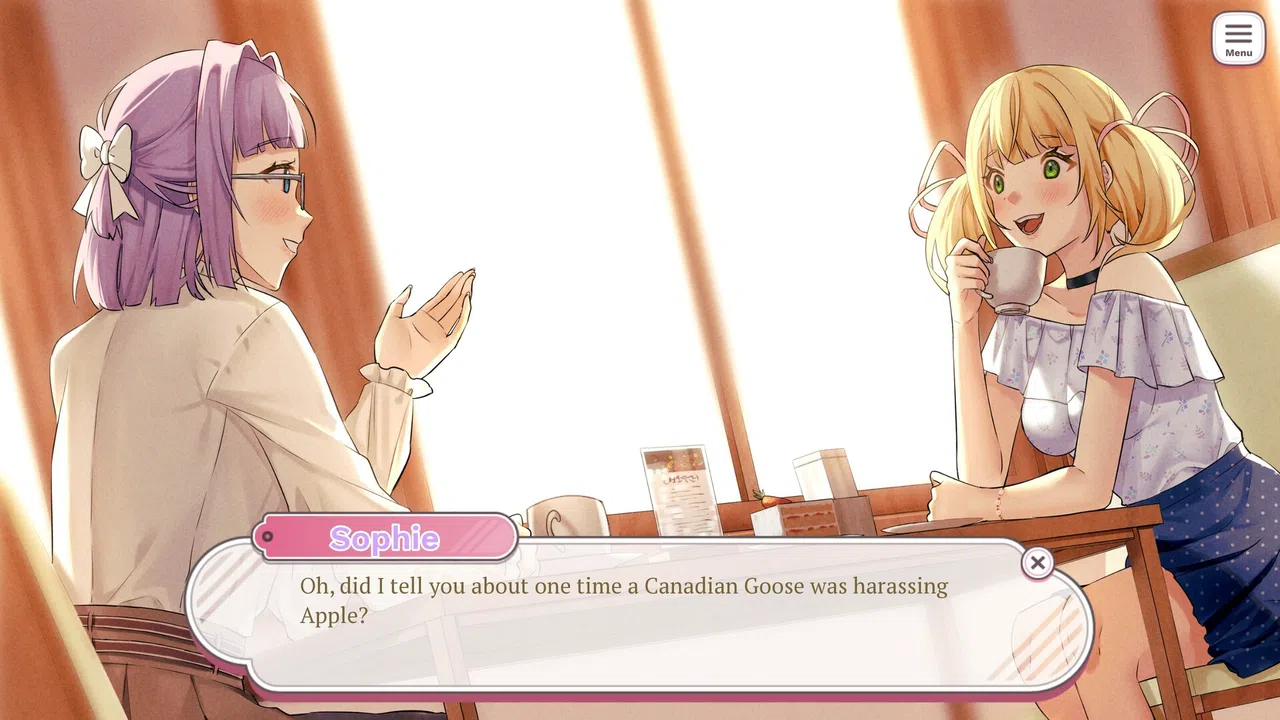 Double Date - Yuri Visual Novel Screenshot 0