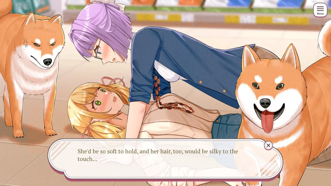 Double Date - Yuri Visual Novel Screenshot 1